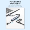 Vention хъб USB3.0 HUB 4 port Aluminium - CKOHB
