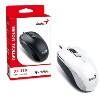 Genius Мишка Mouse DX-110 White - USB
