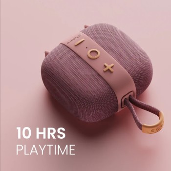 HiFuture LINO S Purple, Bluetooth 5.4, IPX7 Waterproof, 12W Output, Pair to Play (TWS Mode), Up to 10 Hours Playtime, Support Auracast (Up to 100 units pair), Built-in Powerful DSP with DynaBoost Technology