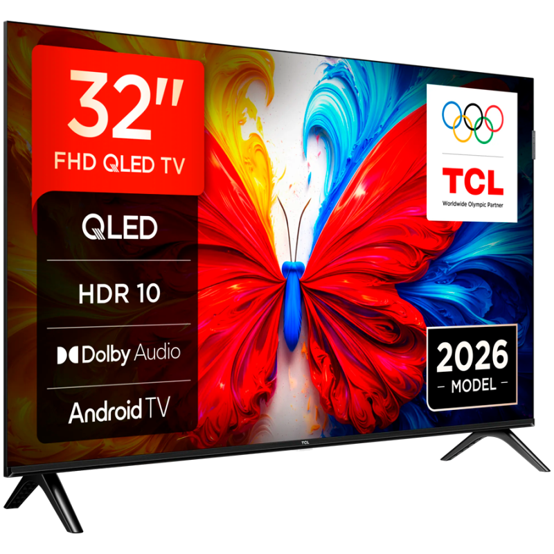 TCL 32S5L 32'' HD/FHD Built-in 2.4GHz Wi-Fi MIMO DVB-C Pan EU