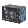 Тонколони Aula N-69, 2x3W, USB, RGB, Черен - 22183