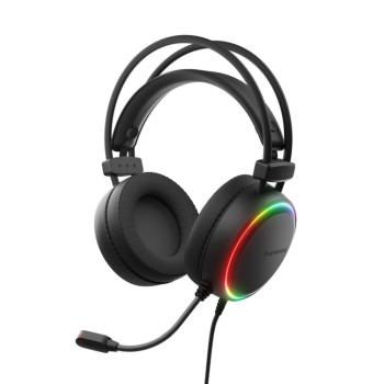 Genesis Headset Neon 614 With Microphone RGB Illumination Black USB