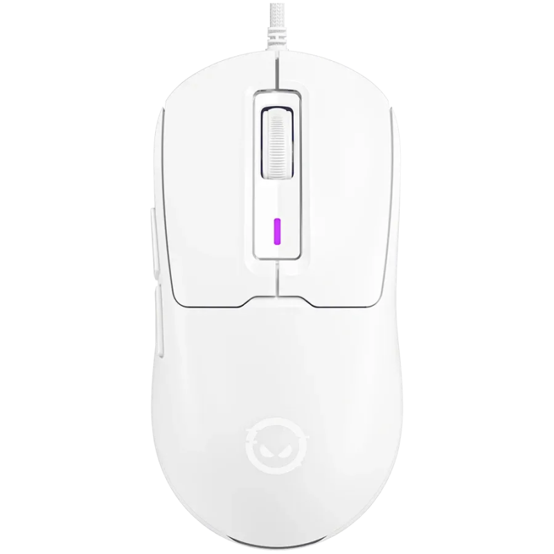 LORGAR Gaming Mouse MSA10R Advanced Wired PixArt 3311 White