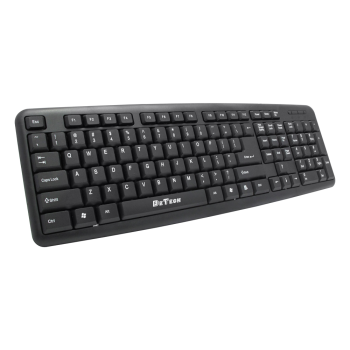 Клавиатура DeTech DE6084, USB, Черен - 6084