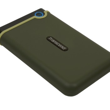 Transcend 1TB, 2.5" Portable HDD, StoreJet M3, Military Green, Slim