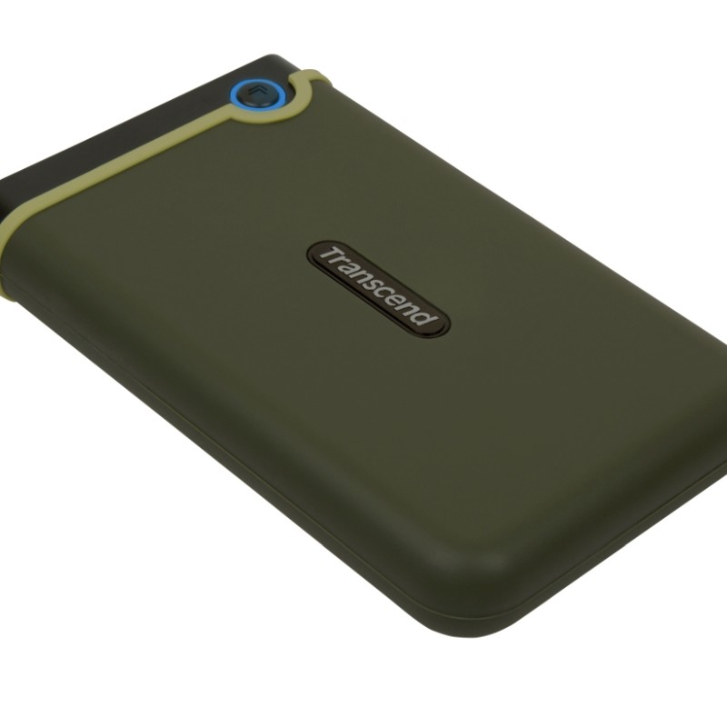 Transcend 1TB, 2.5" Portable HDD, StoreJet M3, Military Green, Slim