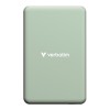 Verbatim Charge 'n' Go Essentials Power Bank Magnetic Wireless 10000mAh Green