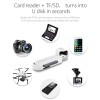 Orico четец на карти Card Reader USB3.0 Gray - CRS21-BK