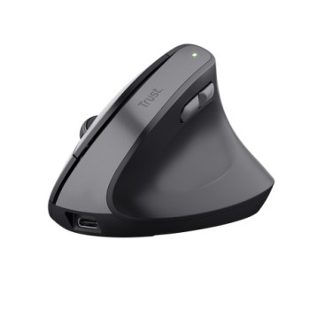 TRUST Bayo II Ergo Wireless Mouse, Black