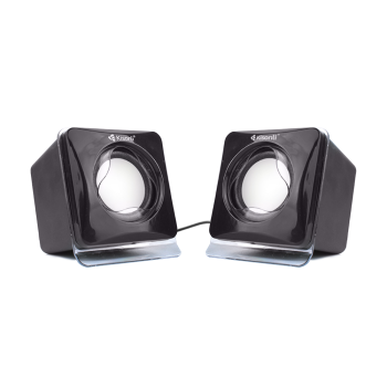 Тонколони Kisonli V410, 3W*2, USB, Черни - 22044