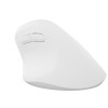 Natec Vertical Mouse Crake 2 Wireless, 2400DPI Bluetooth 5.2 + 2.4 GHz White