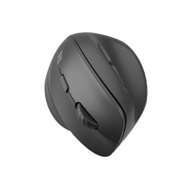 Natec Vertical Mouse Crake 2  BLUETOOTH 5.2 + 2.4GHZ BLACK 2400dpi, Right handed, black