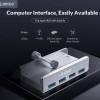 Orico хъб USB 3.0 HUB Clip Type 4 port - Aluminum - MH4PU-SV