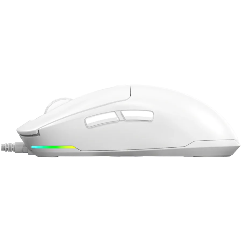 LORGAR Gaming Mouse MSA10R Advanced Wired PixArt 3311 White
