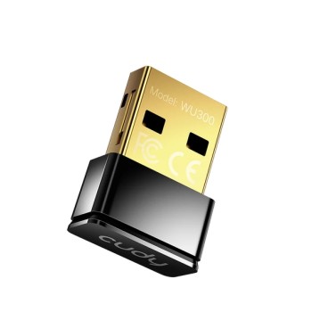 Cudy WU300 Wi-Fi 6 Nano USB Adapter, Mini Size, 286Mbps at 2.4GHz, USB 2.0