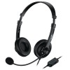 Genius слушалки с микрофон Headset HS-230U - USB, Mic, Black