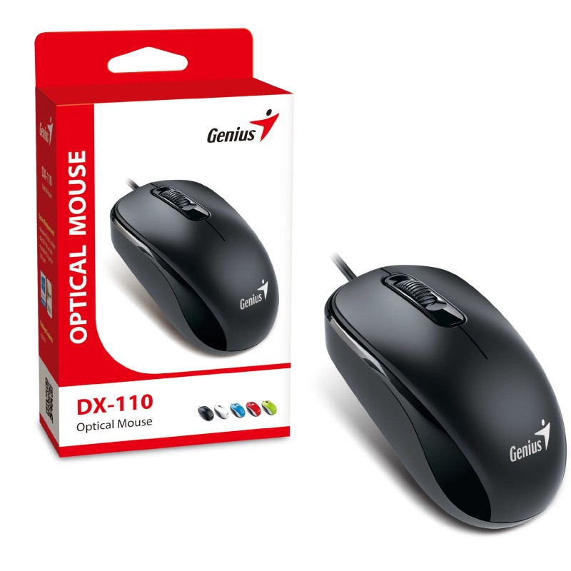 Genius Мишка Mouse DX-110 Black - USB