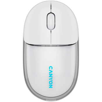 CANYON mouse OnClick 24 BT/ Wireless Transparent/White