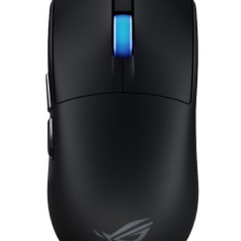 Asus ROG Harpe II Wireless Esports Gaming Mouse, 48g Lightweight, Symmetrical, AimPoint Pro 42K Optical Sensor, Optical Switches, 8K Polling, 5 Programmable Buttons, FPS Games (Black)