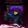 ATK професионална геймърска механична клавиатура Professional Gaming Mechanical Keyboard RS6 Ultra - 8K, TTC RGB Magneto [Linear] - Night Hunter
