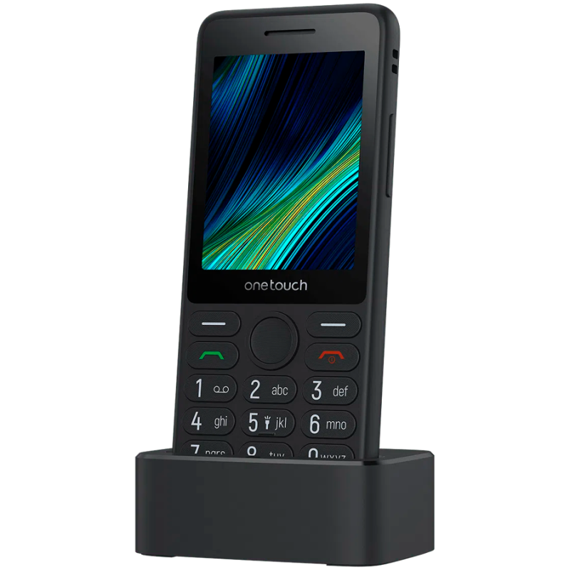 TCL ONETOUCH 4042S Phone, 2.8'' Display, Big Buttons & SOS, 2MP Camera, 4G VoLTE, 1500mAh Battery
