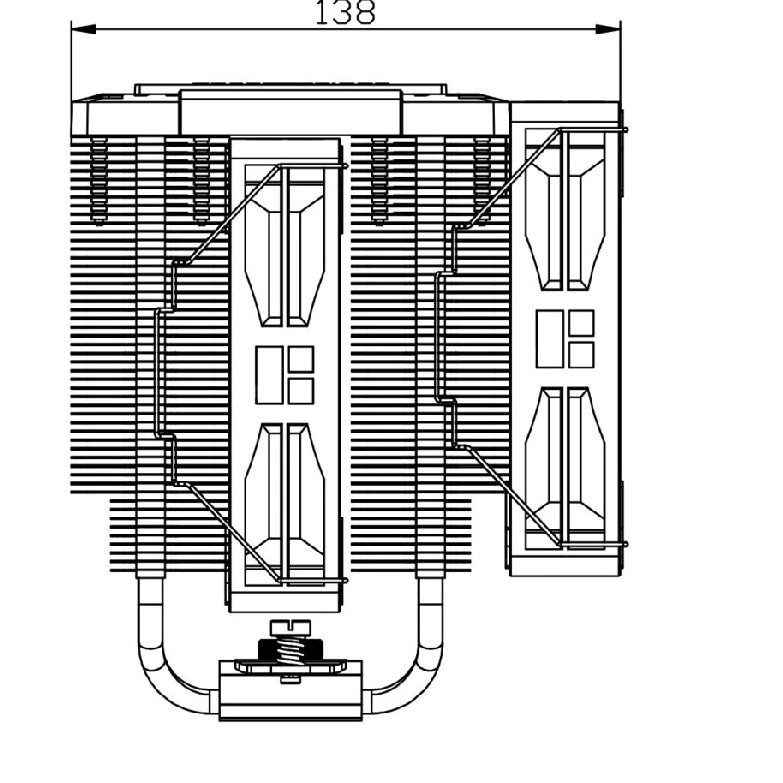 Thermalright охладител CPU Cooler Peerless Assassin 120 Digital Black - Dual-Tower - LGA1851/AM5