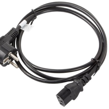 Lanberg CEE 7/7 -> IEC 320 C13 power cord 1.8m VDE, black